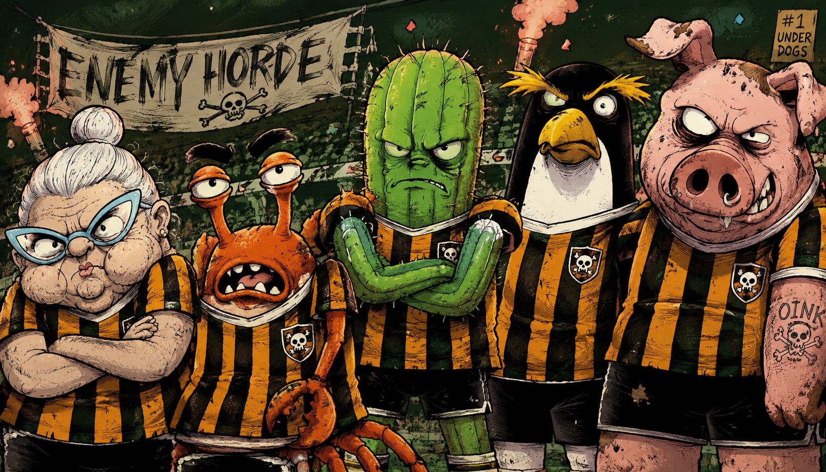 Enemy horde